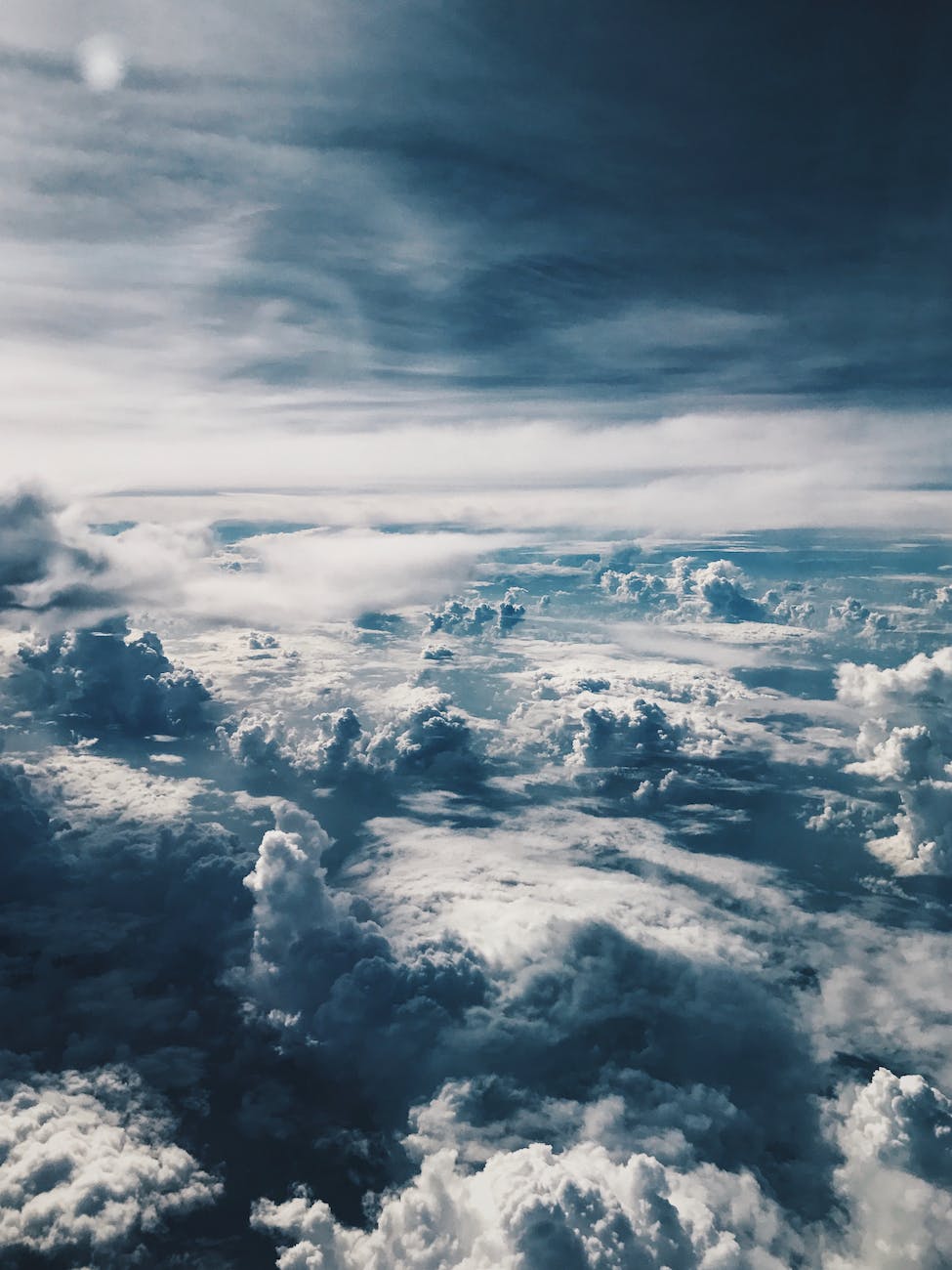 white cumulus clouds